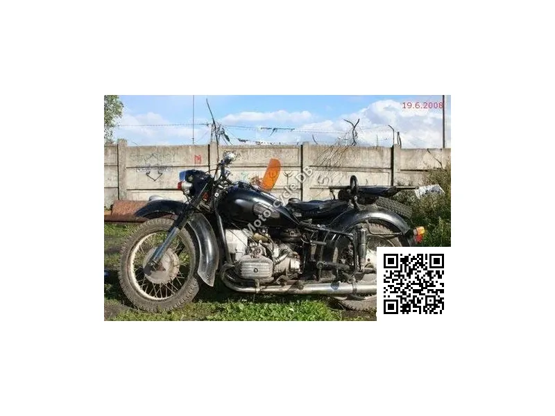Dnepr MT 12 (with Sidecar) 1983 Image: 1 Dnepr MT 12 (with Sidecar) 1983 13305