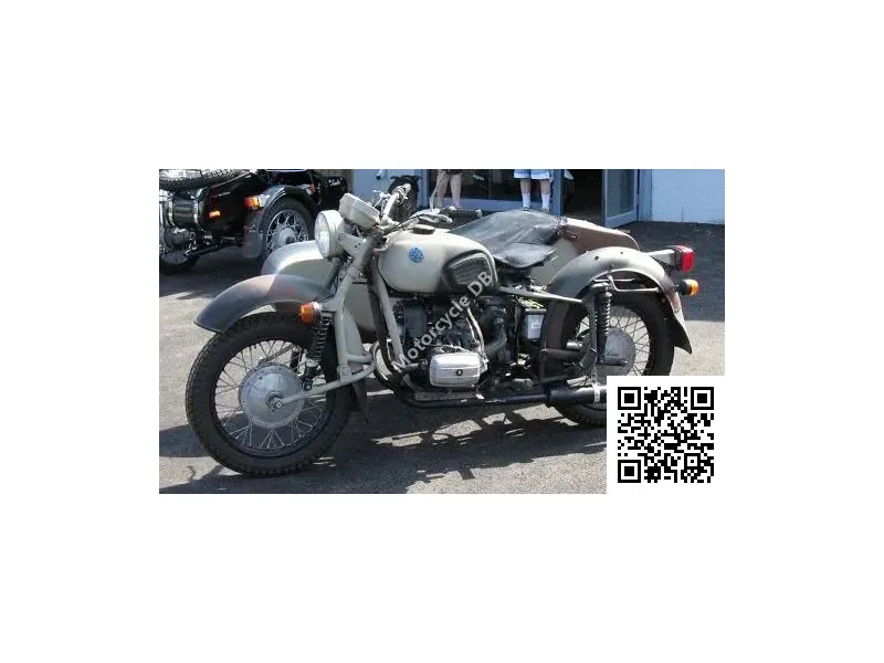 Dnepr MT 16 (with Sidecar) 1987 Image: 1 Dnepr MT 16 (with Sidecar) 1987 11207