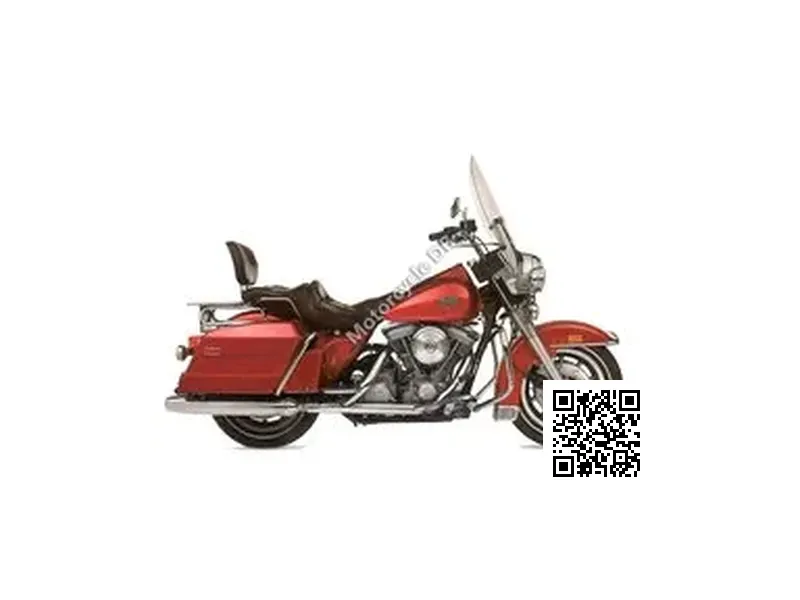 1990 Harley-Davidson FLHS 1340 Electra Glide Sport (reduced Effect)