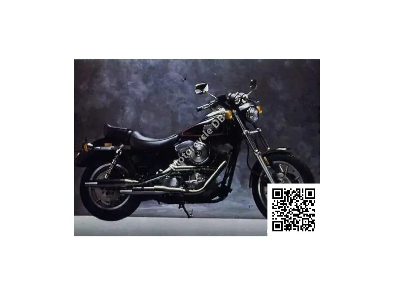 Harley-Davidson FXRS 1340 SP Low Rider Special Edition (reduced Effect) 1989 Image: 1 Harley-Davidson FXRS 1340 SP Low Rider Special Edition (reduced Effect) 1989 12326