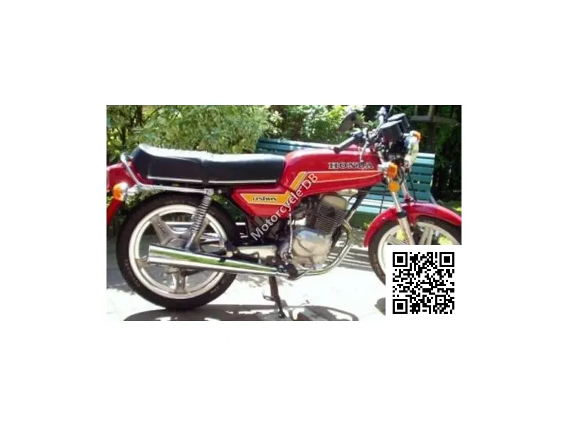 Honda CB 125 T 2 (reduced Effect) 1985 Image: 1 Honda CB 125 T 2 (reduced Effect) 1985 12733