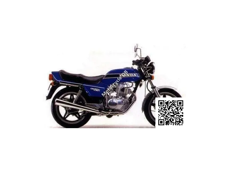 1986 Honda CB 125 T 2 (reduced Effect)