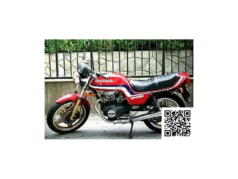 1982 Honda CB 400 N (reduced Effect)