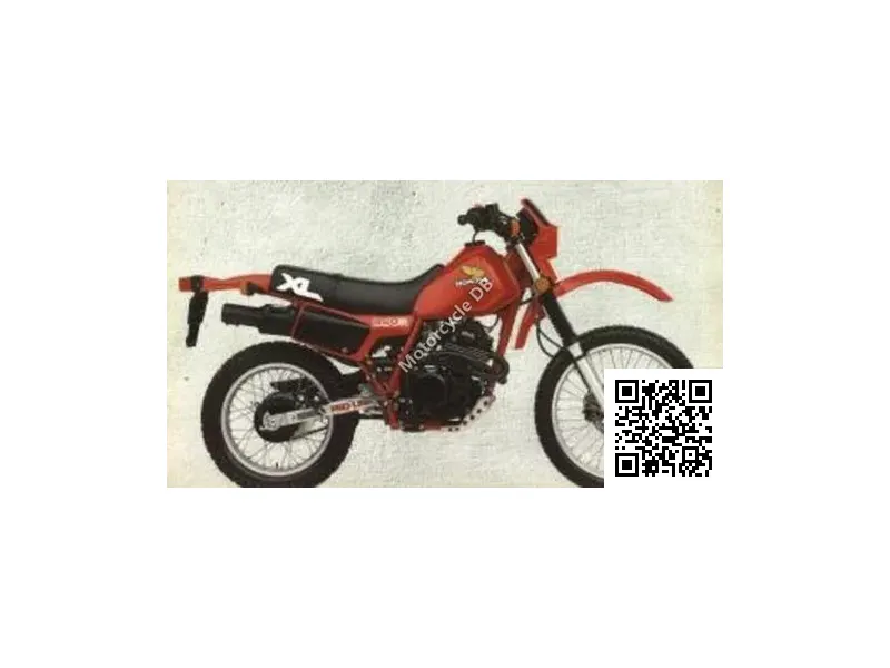 Honda XL 350 R (reduced Effect) 1986 Image: 1 Honda XL 350 R (reduced Effect) 1986 12324