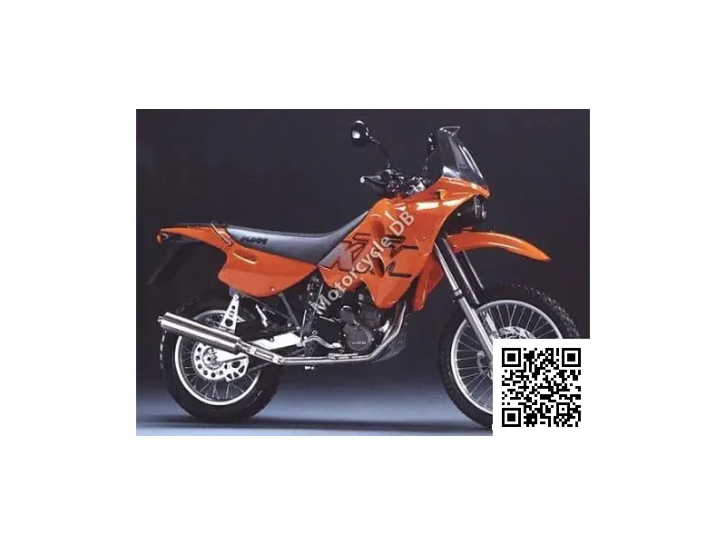 KTM Enduro 600 Rallye (reduced Effect) 1989 Image: 1 KTM Enduro 600 Rallye (reduced Effect) 1989 16930