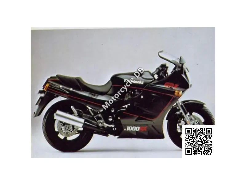 Kawasaki GPZ 1000 RX (reduced Effect) 1986 Image: 1 Kawasaki GPZ 1000 RX (reduced Effect) 1986 12584