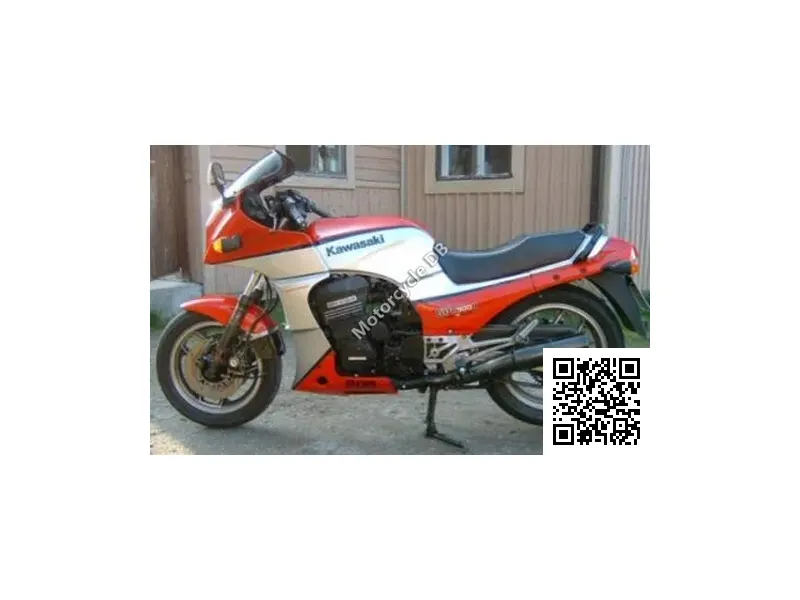 Kawasaki GPZ 305 Belt Drive (reduced Effect) 1986 Image: 1 Kawasaki GPZ 305 Belt Drive (reduced Effect) 1986 19607