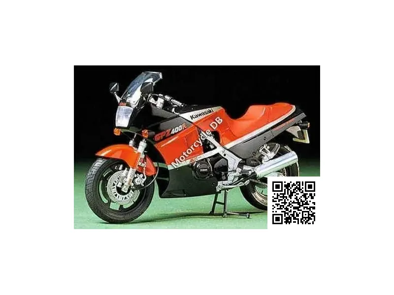 Kawasaki GPZ 400 (reduced Effect) 1985 12321