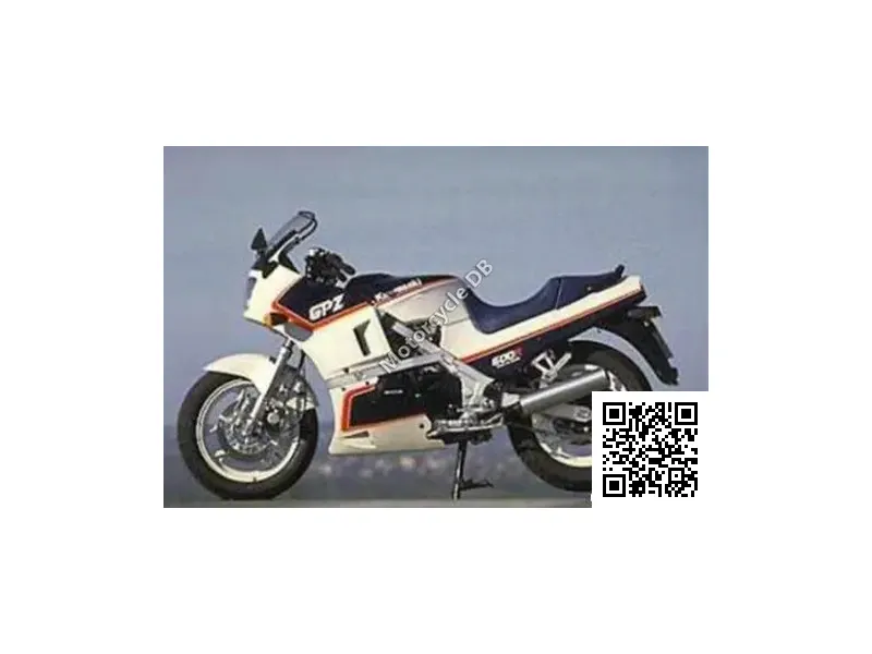 Kawasaki GPZ 600 R (reduced Effect) 1988 Image: 1 Kawasaki GPZ 600 R (reduced Effect) 1988 17050