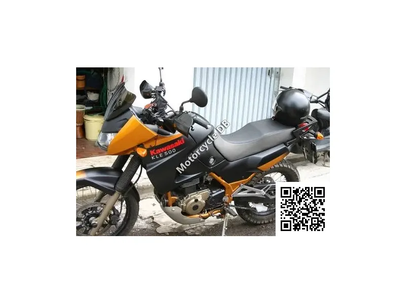Kawasaki KLE 500 (reduced Effect) 1991 Image: 1 Kawasaki KLE 500 (reduced Effect) 1991 12244