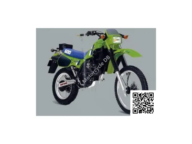Kawasaki KLR 600 E (reduced Effect) 1989 Image: 1 Kawasaki KLR 600 E (reduced Effect) 1989 19585