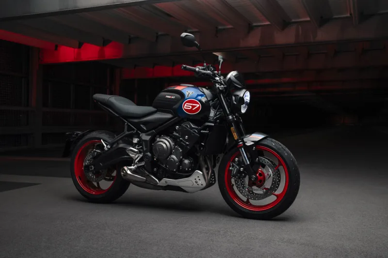 Triumph Trident 660 Triple Tribute Edition 2025 Image: 2 Triumph Trident 660 Triple Tribute Edition 2025 73814