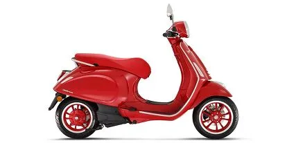 2026 Vespa Elettrica Red 45 Mph