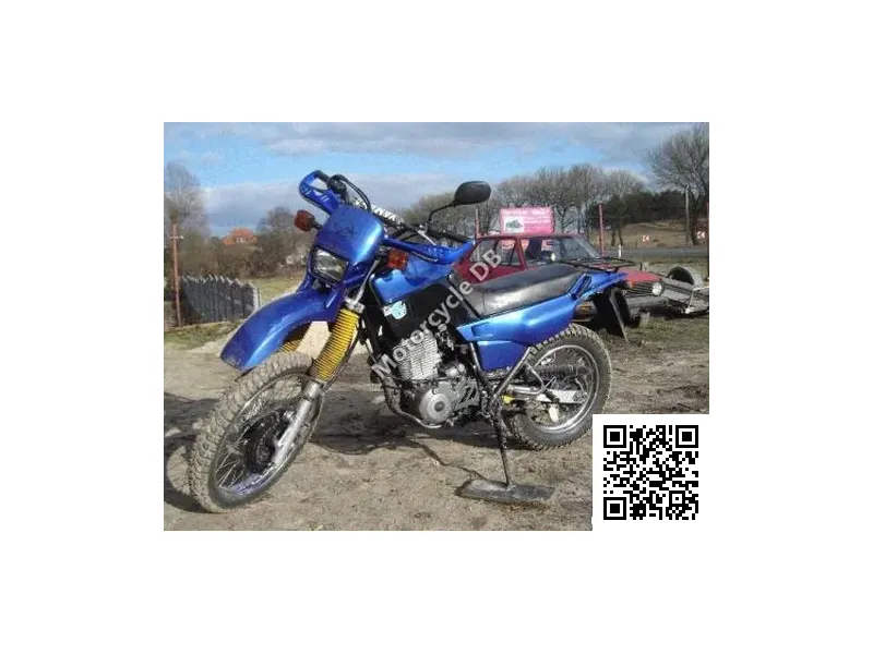 1986 Yamaha XT 600 (reduced Effect)