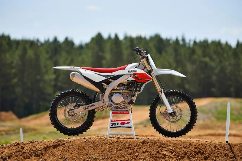 Yamaha YZ450F 70th Anniversary Edition 2026 Image: 2 Yamaha YZ450F 70th Anniversary Edition 2026 69821