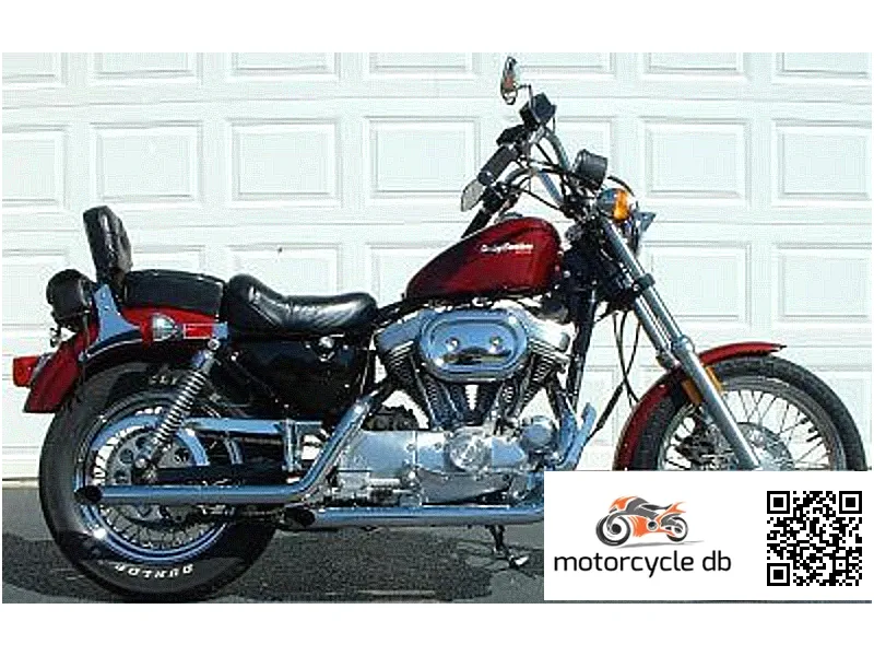 1988 Harley-Davidson XLH Sportster 883 De Luxe (reduced Effect)