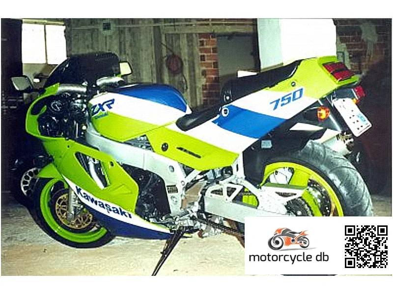 Kawasaki ZXR 750 (reduced Effect) 1989 Image: 1 Kawasaki ZXR 750 (reduced Effect) 1989 53629