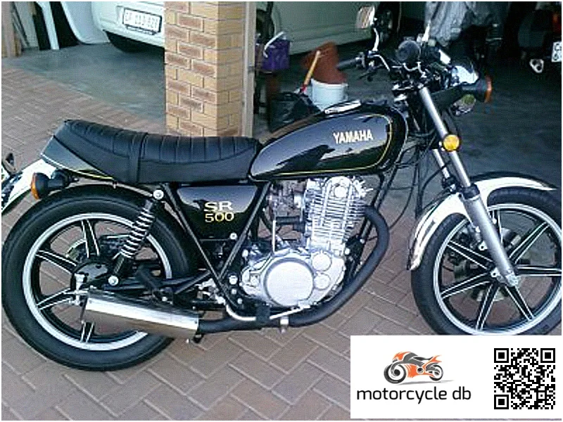 1980 Yamaha SR 500 G (cast Wheels)