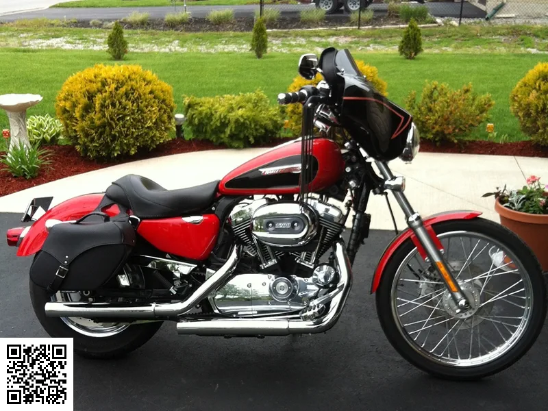 1988 Harley-Davidson XLH Sportster 883 Hugger (reduced Effect)