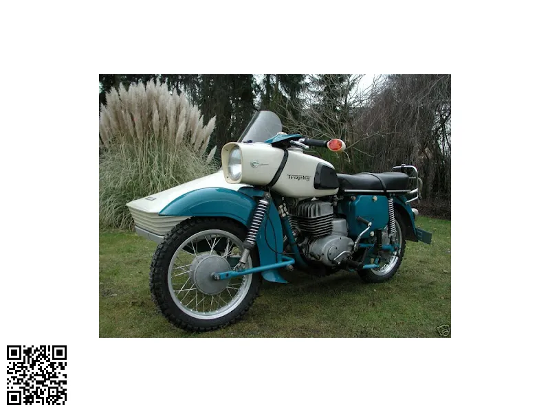 MuZ TS 250/1 (with Sidecar) 1980 Image: 1 MuZ TS 250/1 (with Sidecar) 1980 54400
