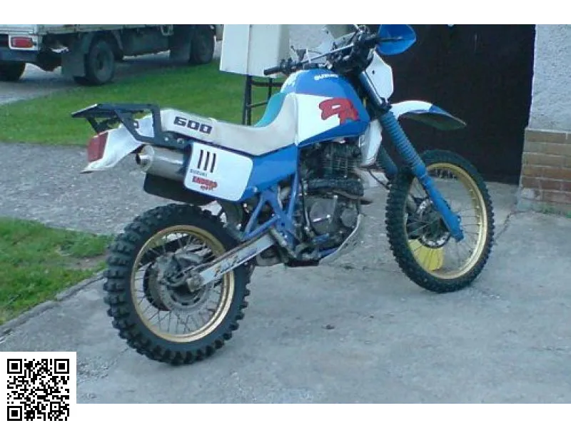 Suzuki DR 600 R Dakar (reduced Effect) 1989 Image: 1 Suzuki DR 600 R Dakar (reduced Effect) 1989 54399